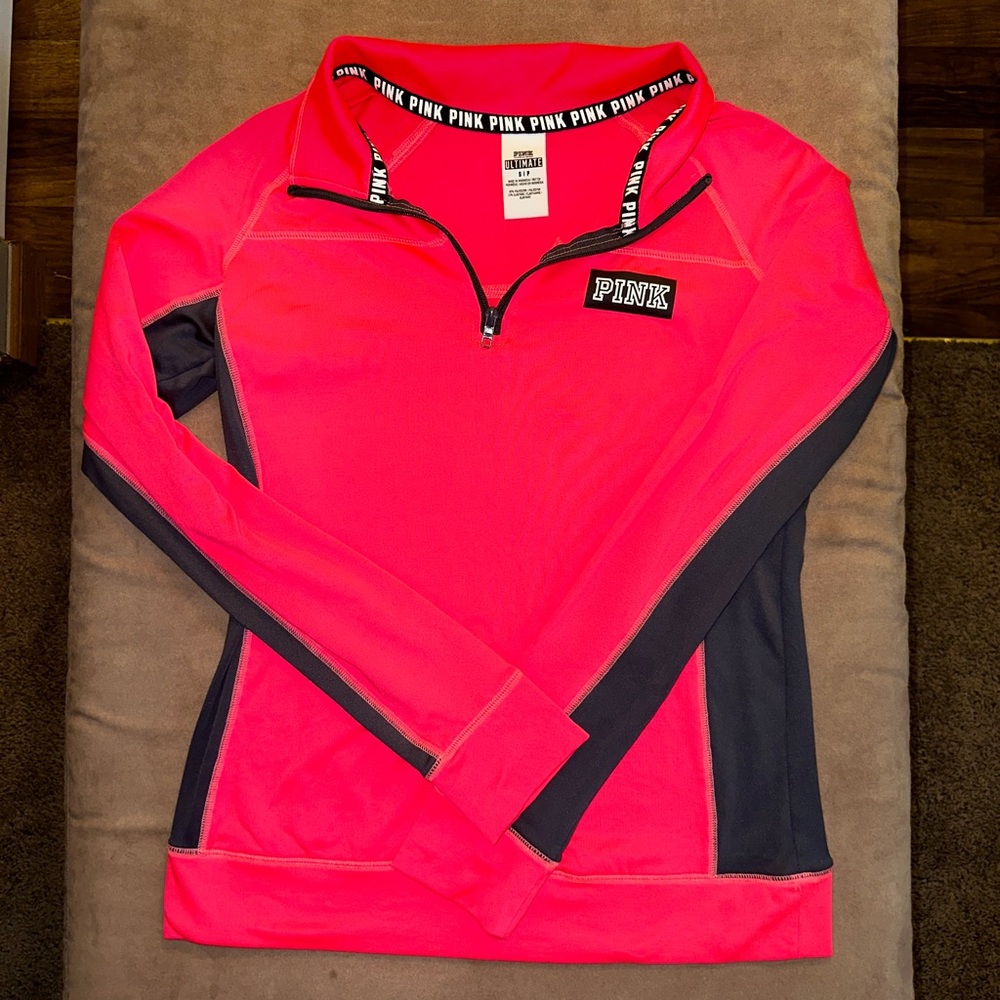 PINK Victorias Secret half zip pullover